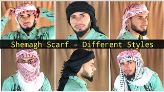 Eid Special - How to Tie Shemagh Scarf | Different Styles Tutorial | AL Aamir Khan