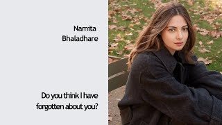 Namita Bhaladhare - I Know a Place (Slow Version - Reply to The 1975 - About You)