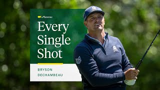 Bryson DeChambeau's Second Round | Every Single Shot | The Masters