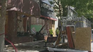 Downtown Visalia businesses deal with aftermath of massive fire