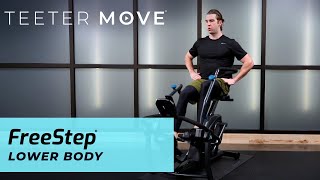 15 Min Lower Body Workout | FreeStep Cross Trainer | Teeter Move