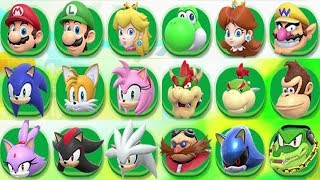 Mario & Sonic at the Rio 2016 Olympic Games - All Characters