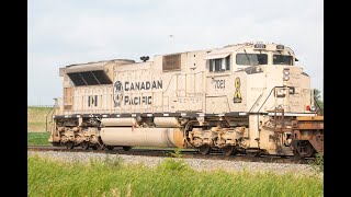 CP100 departing Vaughan Intermodal Terminal