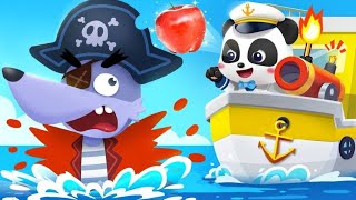Part 4 -Babybus Panda's Ship - Become a ship captain and learn all About Sailing | #Babybus Game#kai