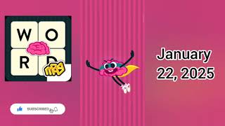 WordBrain Valentine’s Day Event January 22, 2025