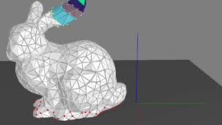 Interactive simulation with a deformable object