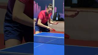 Левая Подача. Повторить Сможете? Мария Панфилова #настольныйтеннис #pingpong #tabletennis