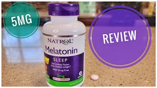 Review Natrol Melatonin 5mg Fast Dissolve Tablets Sleep Aid