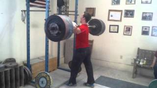 195kg Front Squat