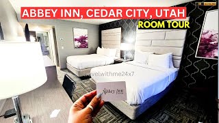 Abbey Inn Cedar City Utah Hotel Room Tour - Best Stay near Zion & Bryce National Park