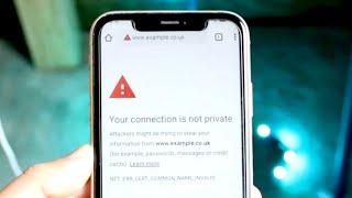 How To FIX Connection Not Private On Google Chrome!