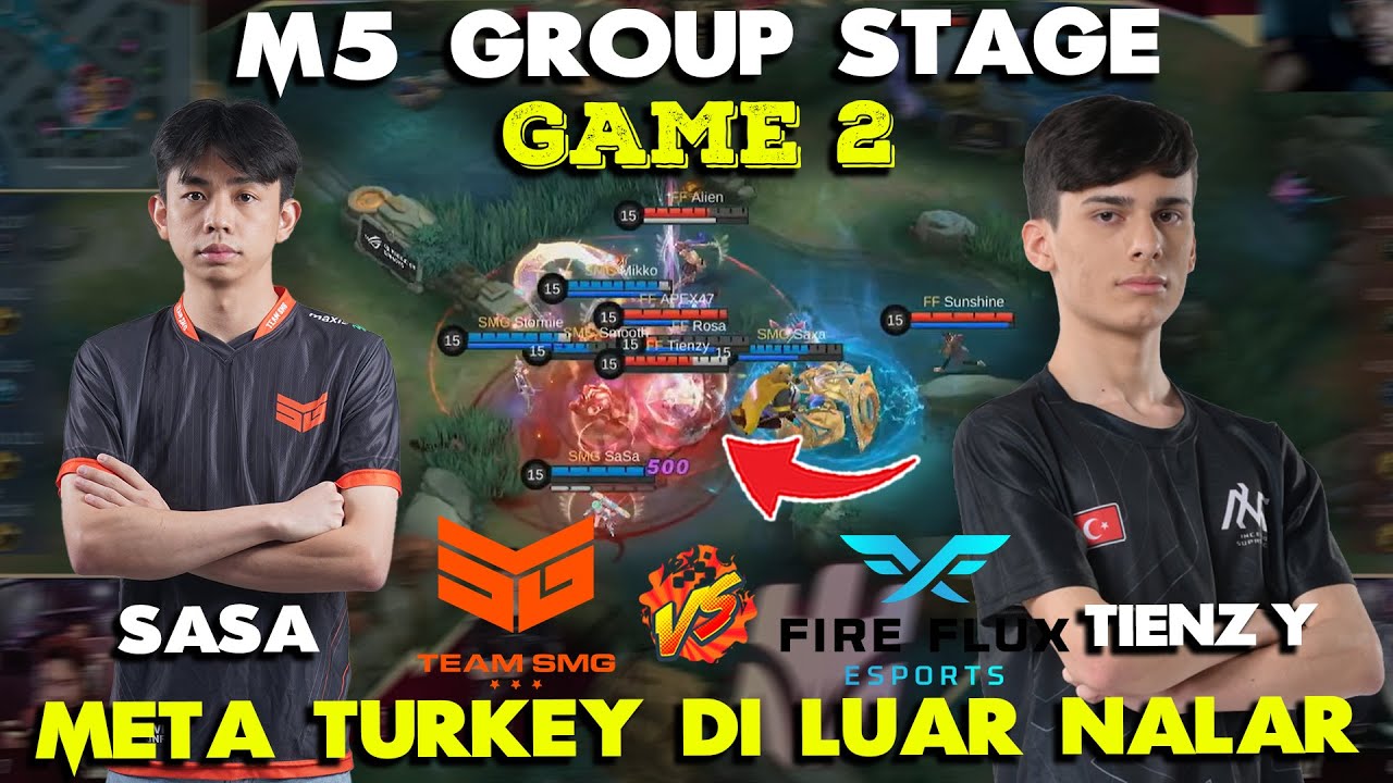 META TURKEY EMANG BEDA🤯FIGHTER MID LANE KELUAR TEAM SMG VS FIRE FLUX ...