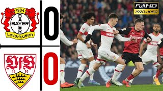 Bayer 04 Leverkusen - VfB Stuttgart 0-0 | HIGHLIGHTS | Bundesliga 2024/25