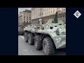 ukraine mocks moscow with parade of destroyed russian tanks