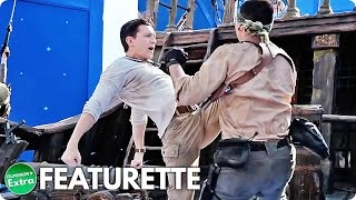 UNCHARTED (2022) | A Day of Stunts with Tom Holland Featurette