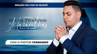 ☀️ORAÇÃO DO DIA - 11/01/2025 I CAMPANHA SINAIS, PRODÍGIOS E MARAVILHAS @PrFernandoBranco