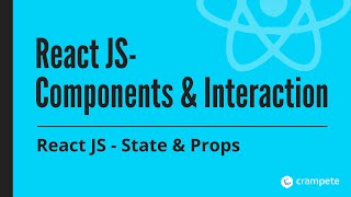 React JS - components and interaction STATE & PROPS