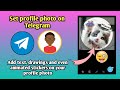 How to set profile photo on Telegram