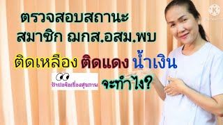 ตรวจสถานะการเป็นสมาชิก ฌกส.อสม.แล้วติดเหลือง ติดแดง น้ำเงิน จะทำไง?