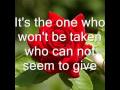 Leann Rimes-The Rose with lyrics