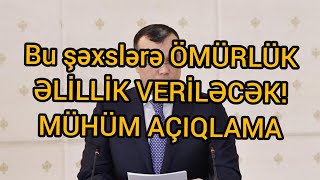 Bu şəxslərə MÜHÜM XƏBƏR! - Müddətsiz əlillik veriləcək