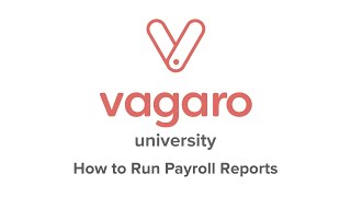 How to Run Payroll Reports on Vagaro