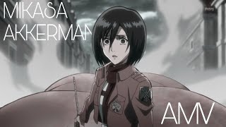 Attack on titan|Mikasa Akkerman|AMV|Beautiful and cruel world