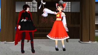 [MMD]靈夢-甩蔥歌