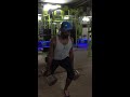 bulgarian squats 100lbs each side