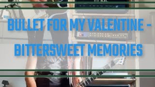 Bullet For My Valentine - Bittersweet Memories (lead & rhythm guitar cover - Jackson + Telecaster)