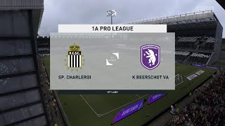 FIFA 21 | Sporting Charleroi vs K Beerschot VA - 1A Pro League | Full Gameplay