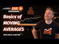 Basics of MOVING AVERAGES for trading stocks