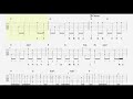 賽勒斯的愛 張敬軒 hins cheung fingerstyle solo guitar tab tutorial 指彈獨奏結他譜教學