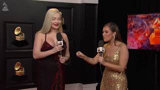 KIM PETRAS One-On-One Interview | 2023 GRAMMYs