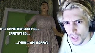 xQc Plays MOTHERED - A ROLE-PLAYING HORROR GAME