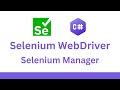 Selenium Manager: install Selenium chromedriver, geckodriver or edgedriver