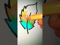 lets try amazing colors art #art #trending #tips #leaf #rainbow #shorts #viral