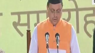 Uttarakhand: Pushkar Singh Dhami takes oath as CM, Cabinet ministers also sworn in