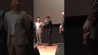 181005 EXO Lay Greeting @ Busan International Film festival 2018