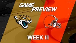 Jacksonville Jaguars vs. Cleveland Browns | NFL Week 11 Game Preview