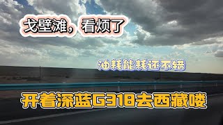 开着深蓝G318去国道318,第一天1000公里，油耗不错