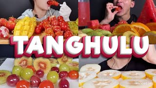 ASMR MUKBANG COMPILATION | TANGHULU – CANDIED FRUIT #3 | EATING SOUNDS | SATISFYING | GOOD FOOD ASMR