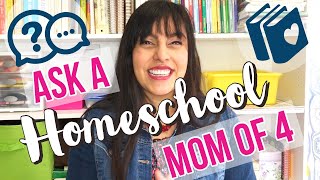 THIS IS THE MOST CHALLENGING THING ABOUT HOMESCHOOLING | and other questions ANSWERED