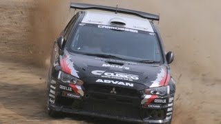 2013全日本ダートラ第4戦　門前　炭山裕矢オンボード　ヒート2