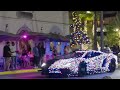 I Covered my Lambo in Christmas Lights