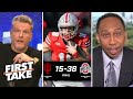 FIRST TAKE | Will Howard is a LEGIT dual-threat! - Pat McAfee on Ohio State’s 38-15 win over Indiana