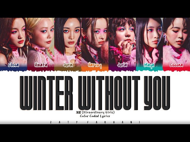 Xg Winter Without You Lyrics Color Coded Eng Chords Chordify