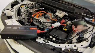 Setting up my Equinox EV with inverter to power refrigerator and more. DIY V2L. Hurricane season