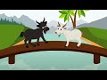 இரண்டு முட்டாள் ஆடுகள் தமிழ்கதை two silly goats tamil story kids story for tamil kids zone