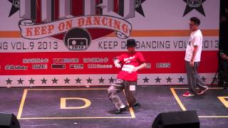 PopYourSoul VS 龙飞   KOD9 Popping 32进16 20130517